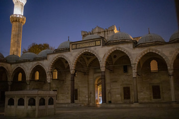 the mosque in istanbul