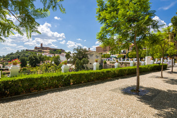 Almonaster la Real Mosque w Hiszpanii © Jan
