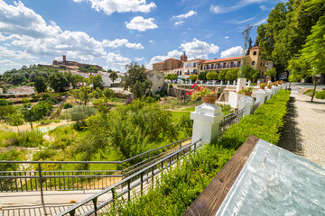 Almonaster la Real Mosque w Hiszpanii © Jan