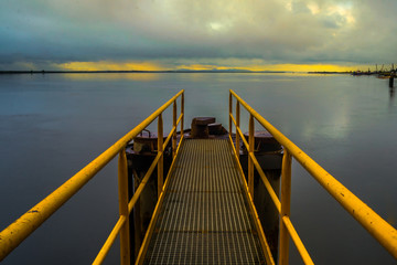 Zona ribeirinha no Sobralinho - Lisboa