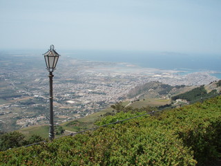 Vue panoramique Sicile