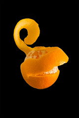 Fruta Laranja em arte fotografia 