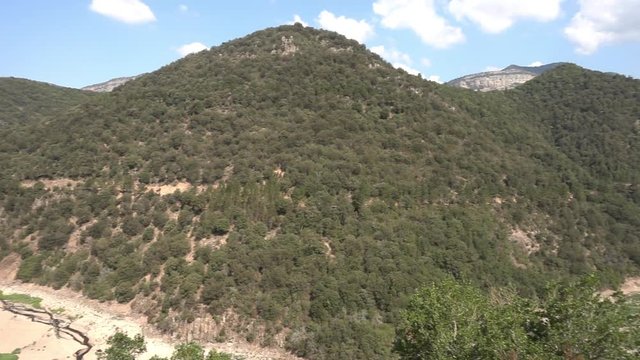 On the natural road of Ter in Girona