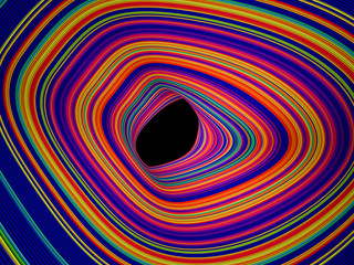 Abstract Striped Design