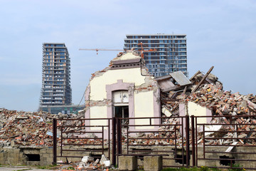 Fototapeta premium Belgrade on the water