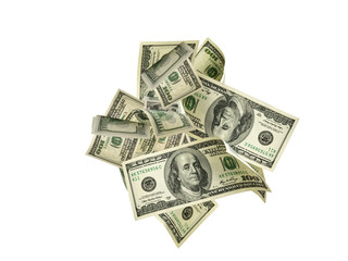 Money falling. American money. Washington american cash, usd background.