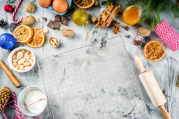 Christmas winter baking concept