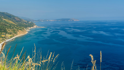 Coast at Baia Tirrena, Salerno, Italy