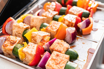 Tofu skewer