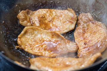 しょうが焼きをつくる