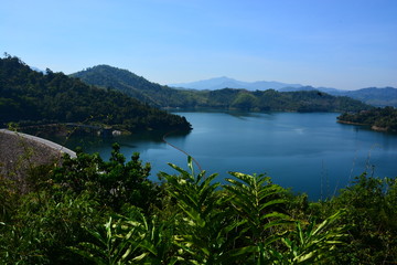 lake in mountains