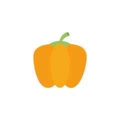 vegetable pumpkin flat style icon