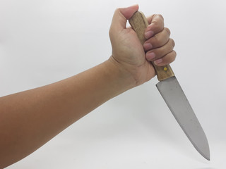 Handheld Sharp ans Shiny Metallic Stainless Steel Knife as Cutting Tools for Kitchen Utensils in...