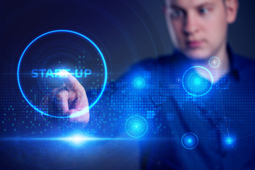 Business, Technology, Internet and network concept.