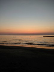 Fototapeta na wymiar Sunrise on beach