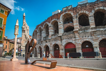 Verona town in north part of Italy - 305696177
