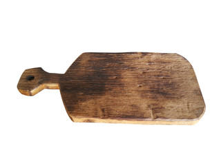 cutting board isolated on white background