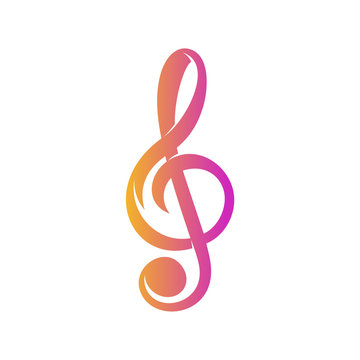 Music Note Logo Design Concept Vector. Note Play Music Logo Template. Icon Symbol. Illustration