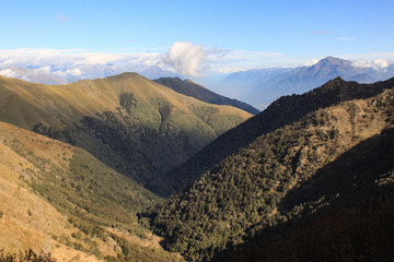 Blick in das Valle Albano (Comer Voralpen)