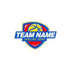 Team Basketball Logo Vector