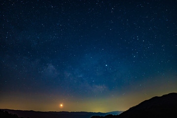 Fototapeta premium night sky with stars