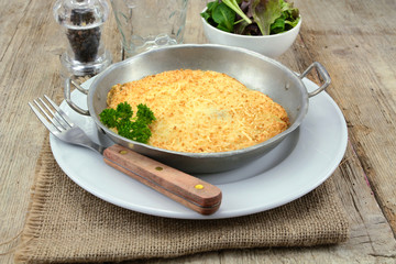 dish of hachis parmentier on a table