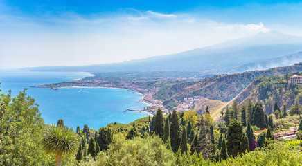 Fototapeta na wymiar Taormina in Sicily, Italy