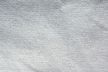 Background of soft fabric texture in white