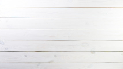 Naklejka premium white wood background horizontal