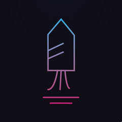 Firework nolan icon. Simple thin line, outline vector of party icons for ui and ux, website or mobile application