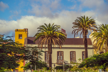 Fototapeta na wymiar Santa Cruz de Tenerife