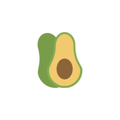 vegetable avocado flat style icon