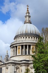 Fototapeta na wymiar London Saint Paul's Cathedral