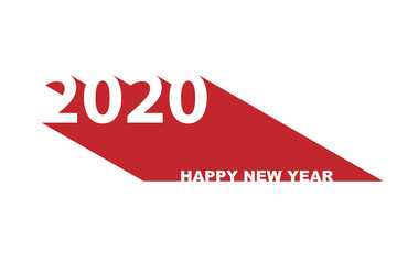 Laconic icon happy new year 2020 for your projects