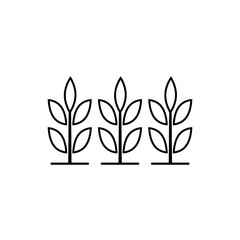 Tree Line Logo Template vector symbol
