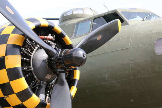 B17 Flying Fortress, WW2 bomber