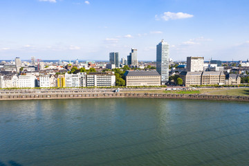 Obraz premium Rhein in Düsseldorf