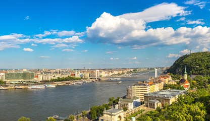 Panoramic view of Budapest