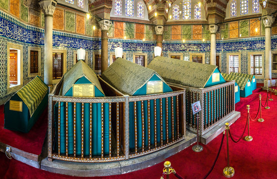 Tomb Of Sultan Suleyman In Istanbul