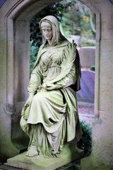 statue of virgin mary