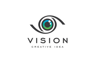 Creative Eye Concept Logo Design Template