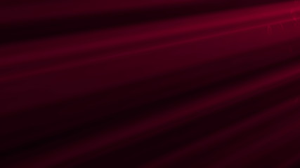 Fototapeta premium 3D rendering of volumetric rays of light shining from above, penetrating through a thick air curtain