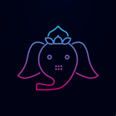 Pope hat nolan icon. Simple thin line, outline vector of religion icons for ui and ux, website or mobile application