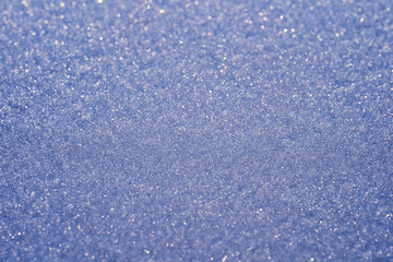 Frosty pattern on the surface in winter season