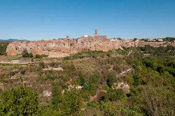 Fototapeta na wymiar Pitigliano - Maremma Toscana