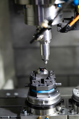 CNC machining center cutting mold