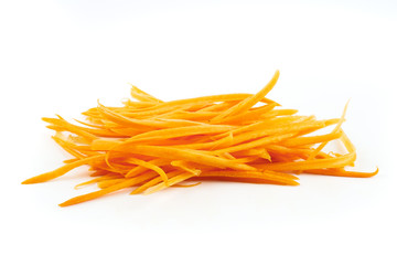 carrot isolated on a white background,element of food healthy nutrients and fruit healthy concept