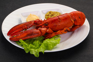Luxury Lobster with sauce