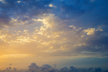  orange sunset sky. Beautiful sky.