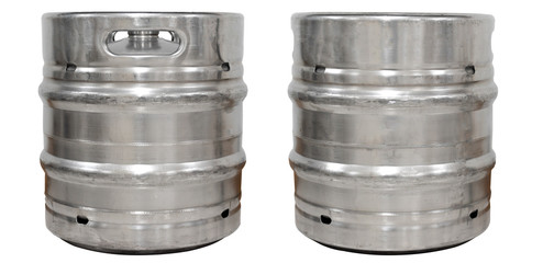 Beer keg isolated on white background